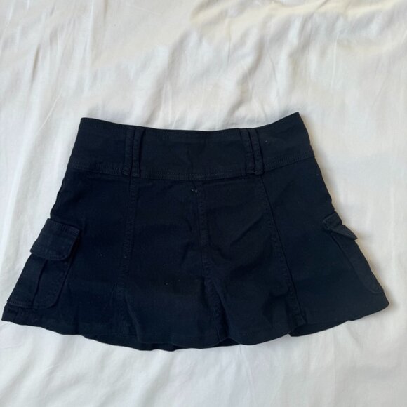 Black Short Skort - Picture 1 of 2